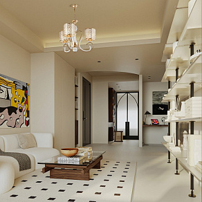 Подвесная люстра Arte Milano Florentia-1237 301237/3 Wh/Gd