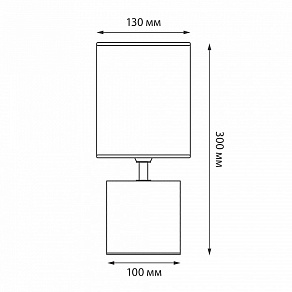 Настольная лампа декоративная Uniel UML-B306 UL-00012422