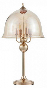 Настольная лампа декоративная LUMINA DECO Helmetti LDT 6821-4 GD