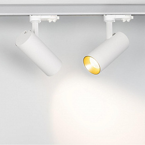 Светильник на штанге Arlight Sp-Polo SP-POLO-TRACK-LEG-R65-8W Warm3000 (WH-GD, 40 deg)