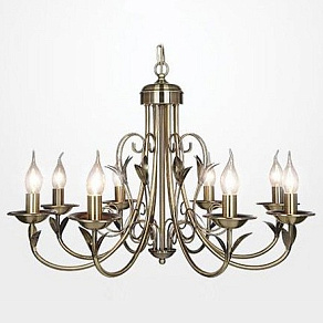 Подвесная люстра Eurosvet 60050 60050/8 античная бронза