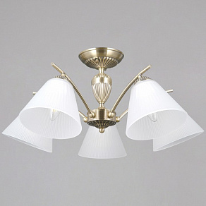 Люстра на штанге ILLUMICO  IL0900-5CSQ-26 AB ELITE