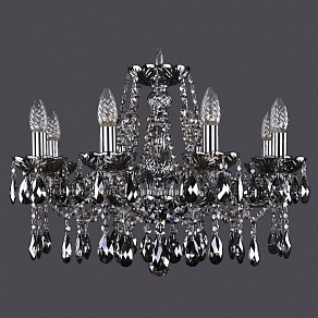 Подвесная люстра Bohemia Ivele Crystal 1413 1413/8/200/Ni/M731