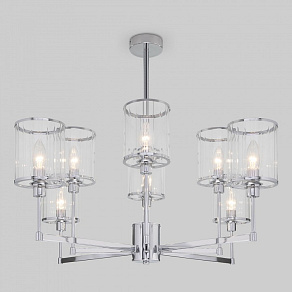 Люстра на штанге Eurosvet Inari 60144/8 хром