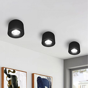 Накладной светильник Loft it Tictac 10219 Black 4000K