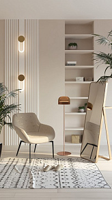 Торшер Milosh Tendence 756 0756FL-1PG