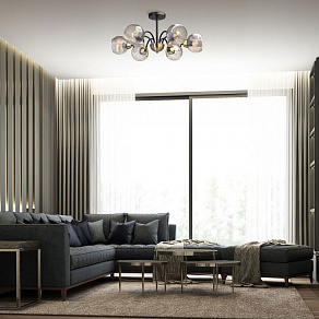 Люстра на штанге DeMarkt Гамбург 605017606