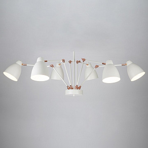 Люстра на штанге Eurosvet Loft 70084/6 белый