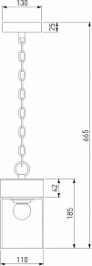 Подвесной светильник Elektrostandard Atrani 35085/H
