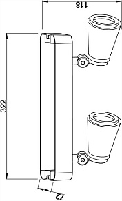 Спот Deko-Light Leporis Linear 348080