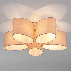 Потолочная люстра Eurosvet Elipse 60083/5 хром