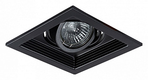 Встраиваемый светильник Arte Lamp Canis A6661PL-1BK