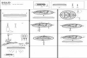 Накладной светильник Eglo ПРОМО Frania-S 97877