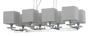 Подвесная люстра LUMINA DECO Fianelo LDP 1248-8 WT