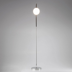 Торшер Eurosvet Globe 01038/1 хром/черный