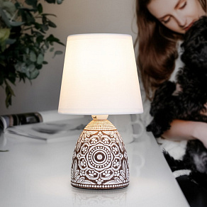 Настольная лампа декоративная Rivoli Debora Б0053468