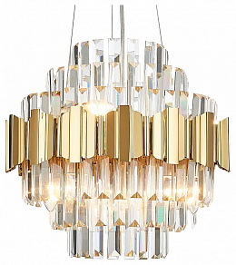 Подвесная люстра Natali Kovaltseva Ruby RUBY 81442/6C GOLD