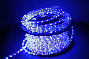 Шнур световой Sneha  13-2W-100M-220V-LED-U BL