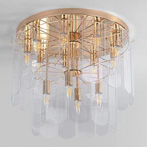 Потолочная люстра Eurosvet Claire 60170 золото Smart