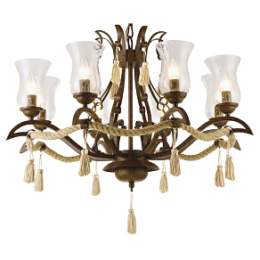 Подвесная люстра Arte Lamp Galeone A8989LM-8BR