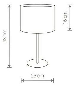 Настольная лампа декоративная Nowodvorski Hotel 9301