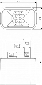 Встраиваемый светильник Elektrostandard Slim Magnetic 85041/01