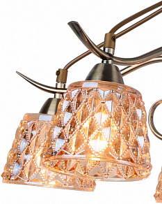 Потолочная люстра Arte Lamp Gemma A6185PL-5AB