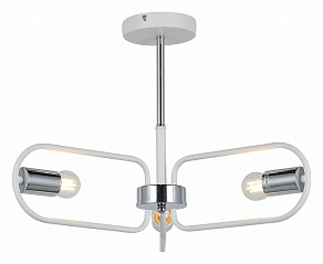 Люстра на штанге ILLUMICO  IL8253-3COU-79 WH CR