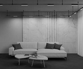 Накладной светильник Maytoni Basis TR151-1-18W4K-B