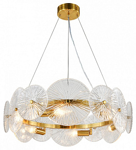 Подвесной светильник Indigo Miele 12021/6P Brass