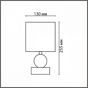 Настольная лампа декоративная Lumion LALANA 8180/1T