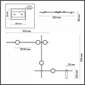 Накладной светильник Odeon Light Flavio 6632/18WL
