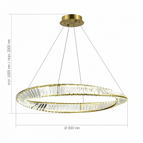 Подвесной светильник ST-Luce Ritorto SL6204.311.01