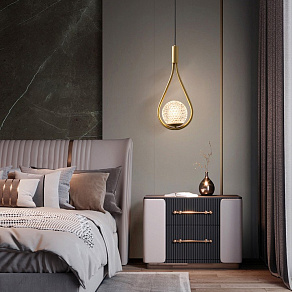 Подвесной светильник Imperiumloft HOOP DROP LUX hoop-drop-lux01