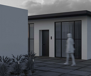 Наземный высокий светильник Maytoni Outdoor Flare S O524FL-L2B3K