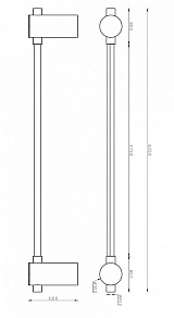 Накладной светильник Maytoni Rotta MOD413WL-L6G3K