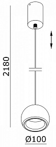 Подвесной светильник Deko-Light Heze 342126