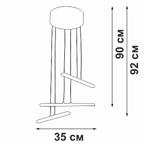 Подвесной светильник Vitaluce V3046 V3046-1/3S