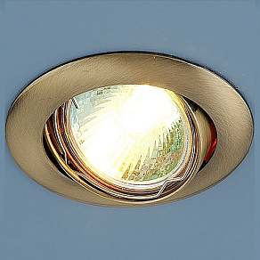 Встраиваемый светильник Elektrostandard Spoti 104S MR16 SB