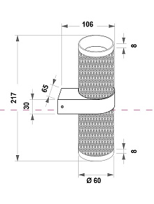 Накладной светильник Maytoni Focus Design C069WL-02MG
