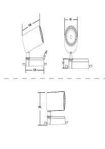 Светильник на штанге Maytoni Vuoro TR003-1-30W4K-B