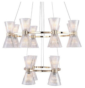 Подвесная люстра Newport 3610 3616/S gold new