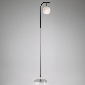 Торшер Eurosvet Globe 01038/1 хром/черный