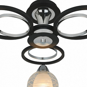 Потолочная люстра Arte Lamp Ginevra A1604PL-3BK