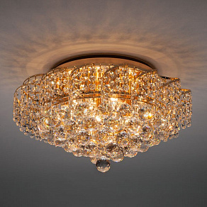 Потолочная люстра Eurosvet Charm 16017/9 золото Strotskis