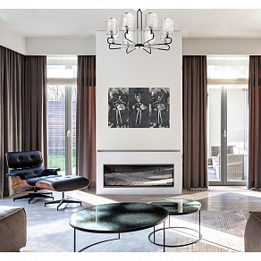 Люстра на штанге DeMarkt Конрад 10 667012508