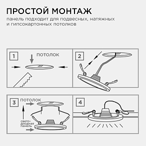 Встраиваемый светильник Apeyron Electrics  06-24