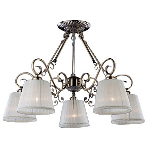 Люстра на штанге Eurosvet 60000 60000/5 античная бронза