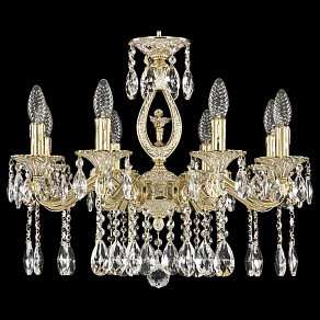 Подвесная люстра Bohemia Ivele Crystal 7202 72402/8/175 A GW FA10S