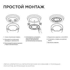Модуль светодиодный Apeyron Electrics  02-69